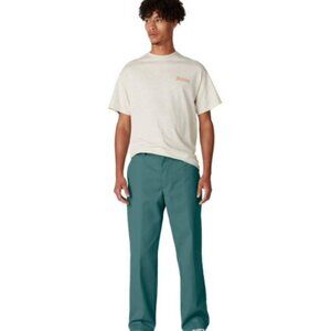 Dickies Skateboarding Pants Mens 32x30 Lincoln Green Regular Wrinkle Resistant